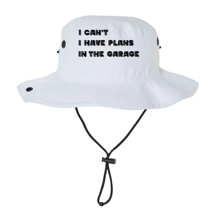 I Can’t I Have Plans In The Garage Gift Legacy Cool Fit Booney Bucket Hat