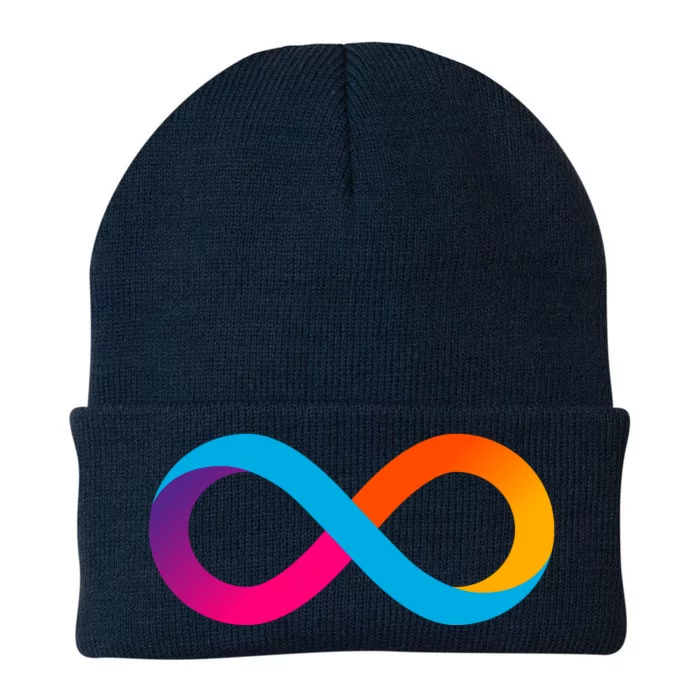 Internet Computer Icp Cryptocurrency Logo Knit Cap Winter Beanie