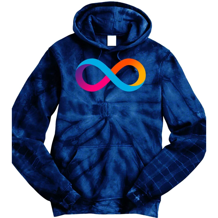 Internet Computer Icp Cryptocurrency Logo Tie Dye Hoodie