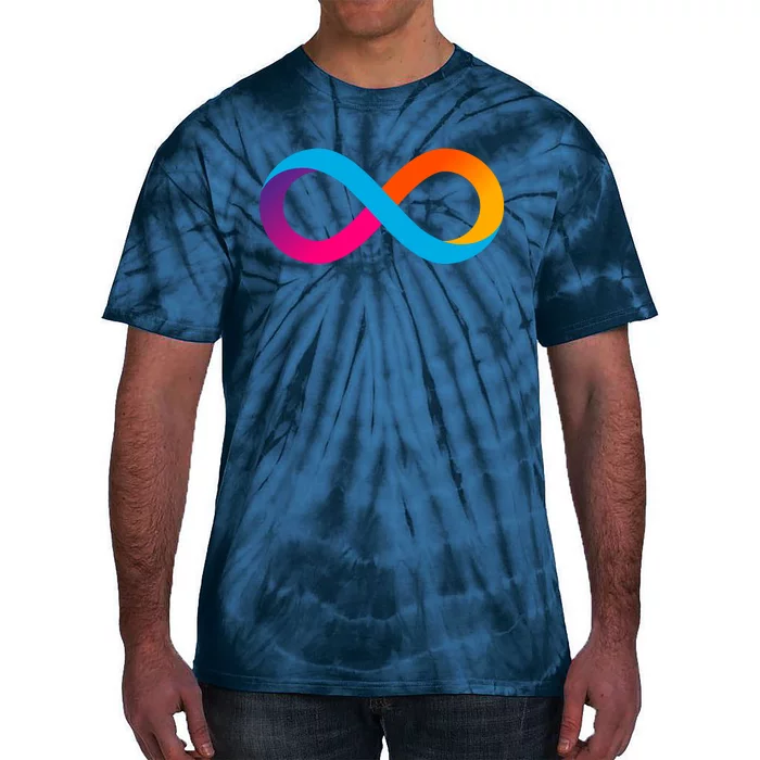 Internet Computer Icp Cryptocurrency Logo Tie-Dye T-Shirt