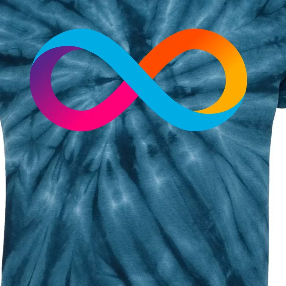 Internet Computer Icp Cryptocurrency Logo Kids Tie-Dye T-Shirt