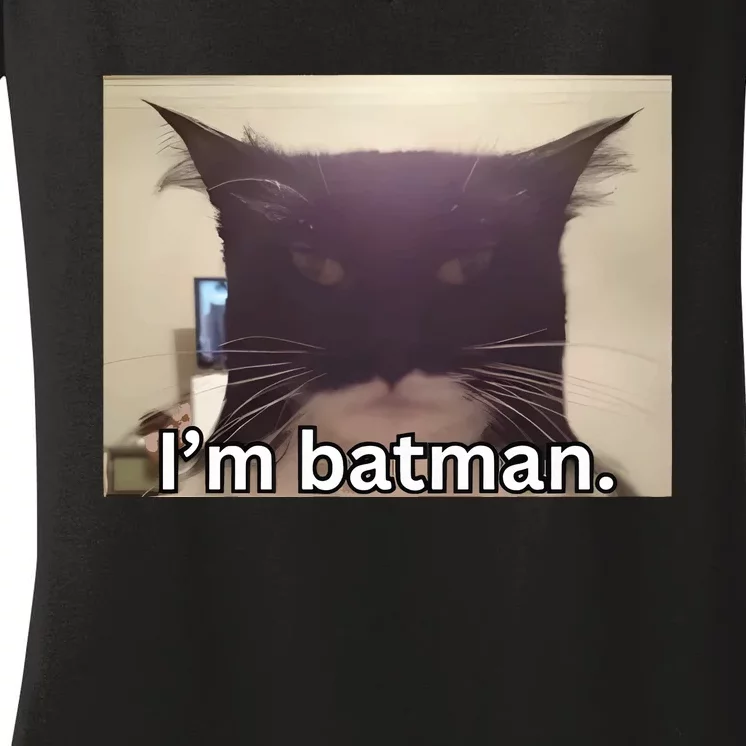 Im Catman Women's V-Neck T-Shirt