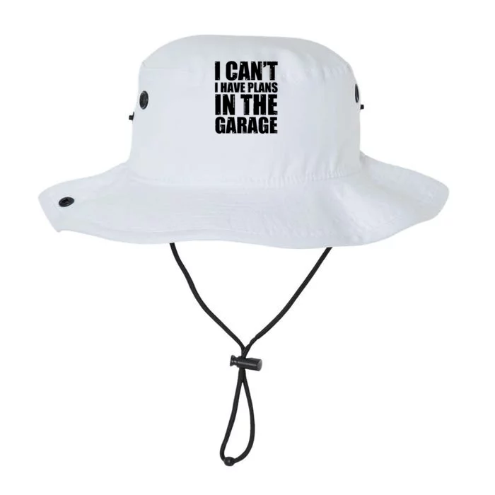 I Cant I Have Plans In The Garage Car Mechanic Design Gift Legacy Cool Fit Booney Bucket Hat