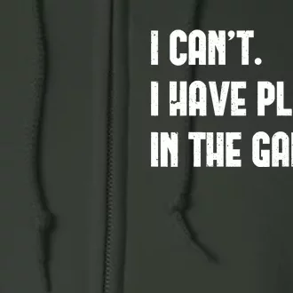 I Cant I Have Plans In The Garage Fathers Day Car Mechanics Short Full Zip Hoodie