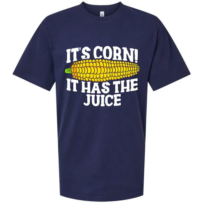 It's Corn! It Has The Juice Meme Funny Cute Corn Song Sueded Cloud Jersey T-Shirt