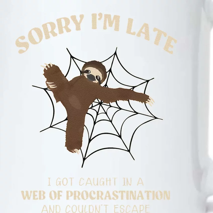 I Caught In Web Procrastination & CouldnT Escape Retro Black Color Changing Mug