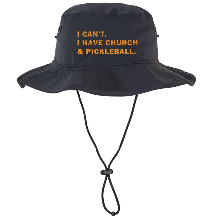 I Cant I Have Church And Pickleball Legacy Cool Fit Booney Bucket Hat