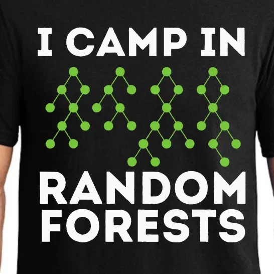 I Camp In Random Forests Data Scientist Science Analyst Pajama Set