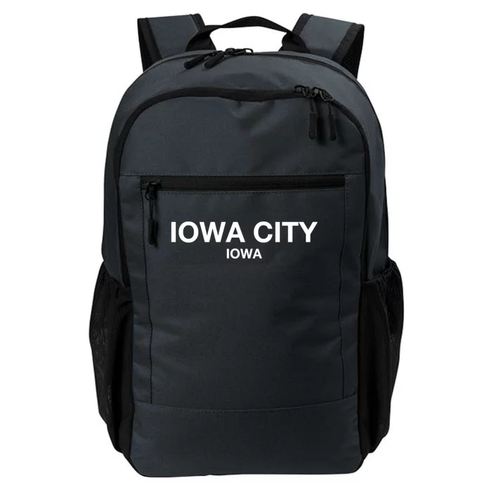 Iowa City Iowa Gift Show Your Love For City Iowa City Great Gift Daily Commute Backpack