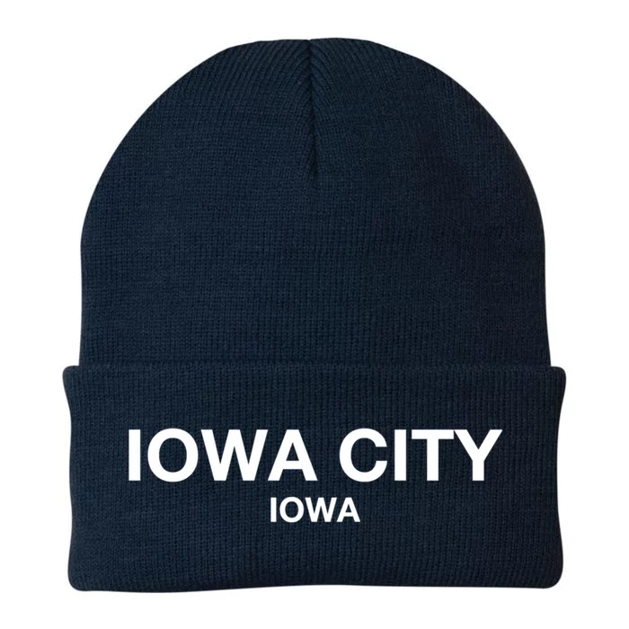 Iowa City Iowa Gift Show Your Love For City Iowa City Great Gift Knit Cap Winter Beanie