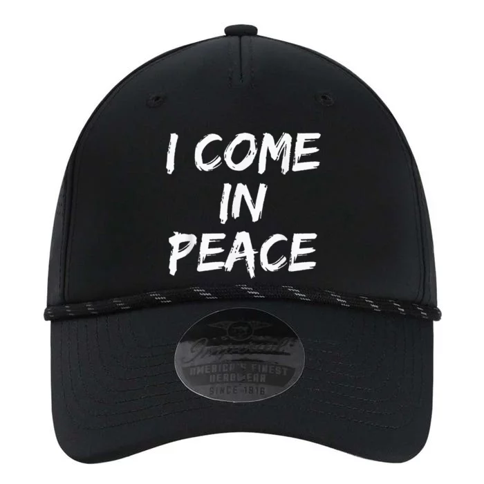 I Come In Peace IM Peace Performance The Dyno Cap