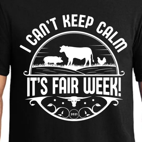 I Can't Keep Calm It's Fair Week Meaningful Gift Pajama Set