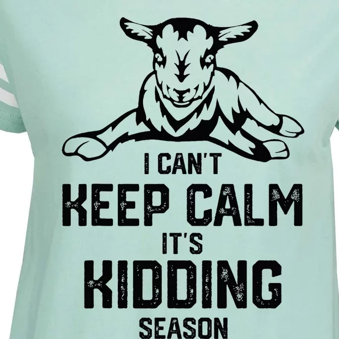 I CanT Keep Calm ItS Kidding Season Enza Ladies Jersey Football T-Shirt