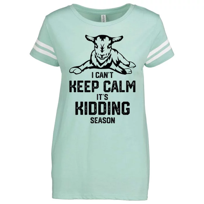 I CanT Keep Calm ItS Kidding Season Enza Ladies Jersey Football T-Shirt