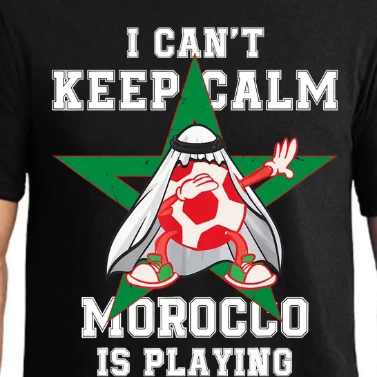 I Can't Keep Calm Morocco Is Playing Morrocan Pride Pajama Set