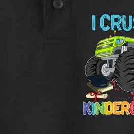 I Crushed Kindergarten Monster Truck Graduation Gifts Boy Dry Zone Grid Performance Polo