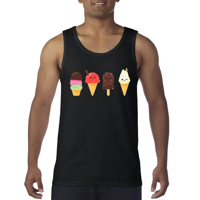 Ice Cream Lover s for Summer Tank Top