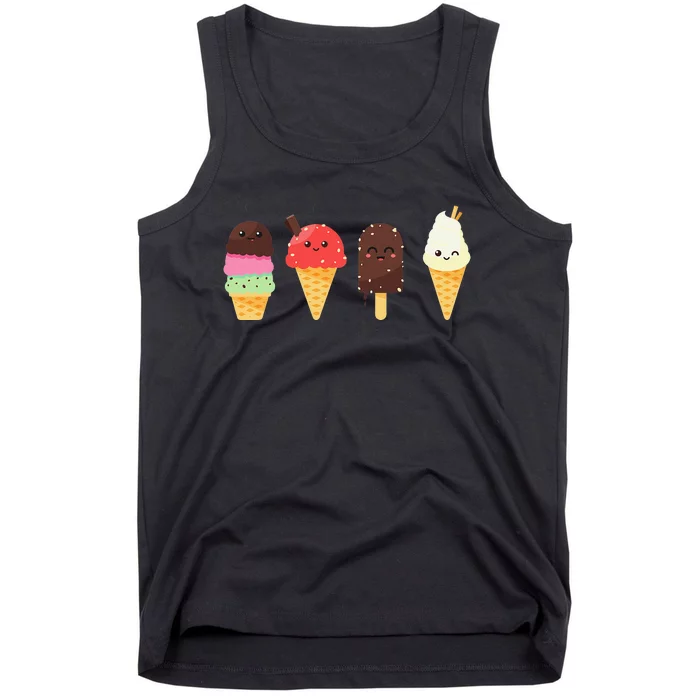 Ice Cream Lover s for Summer Tank Top