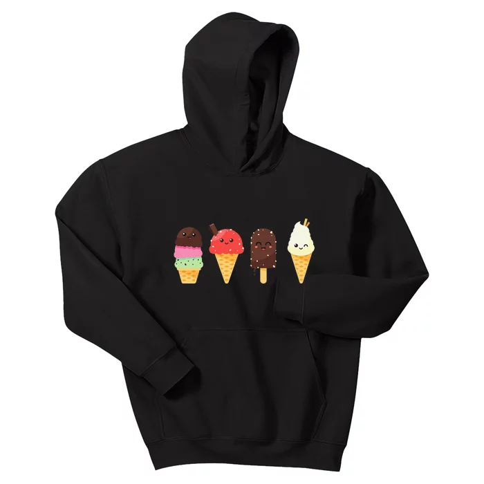 Ice Cream Lover s for Summer Kids Hoodie