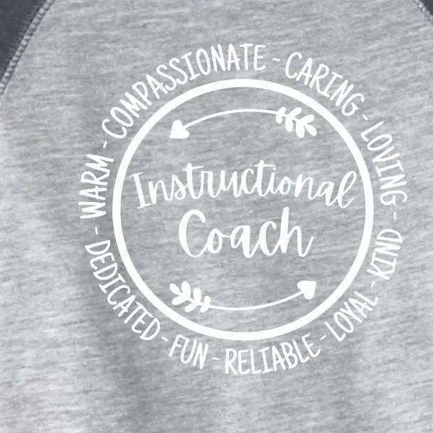 Instructional Coach Life Coaching Appreciation Toddler Fine Jersey T-Shirt