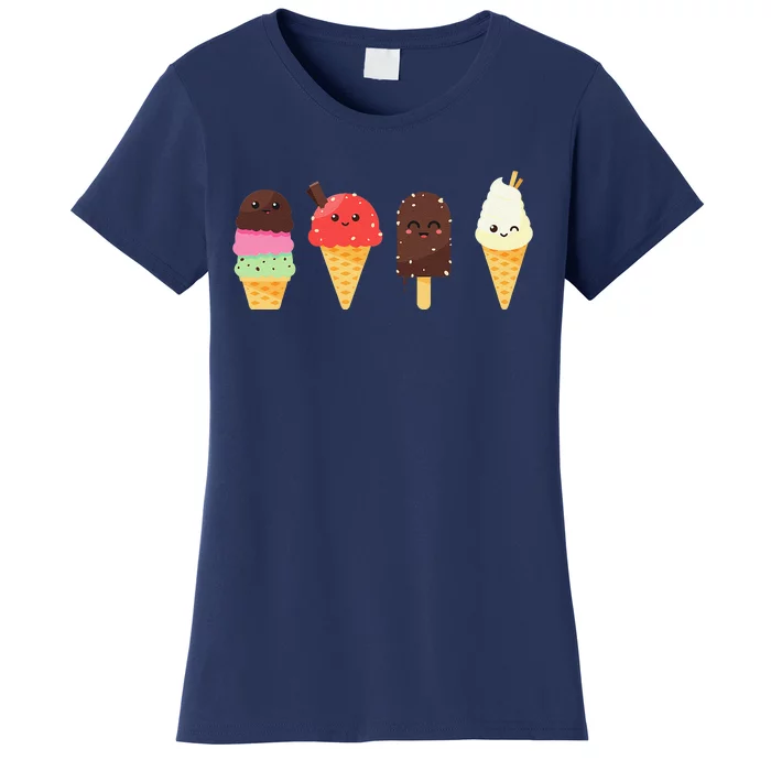 Ice Cream Lovers For Summer Women's T-Shirt