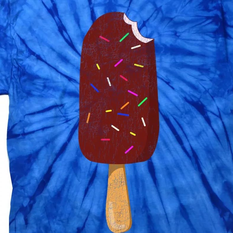 Ice Cream Lover Summer Vibes Beach Vacation Gift Tie-Dye T-Shirt