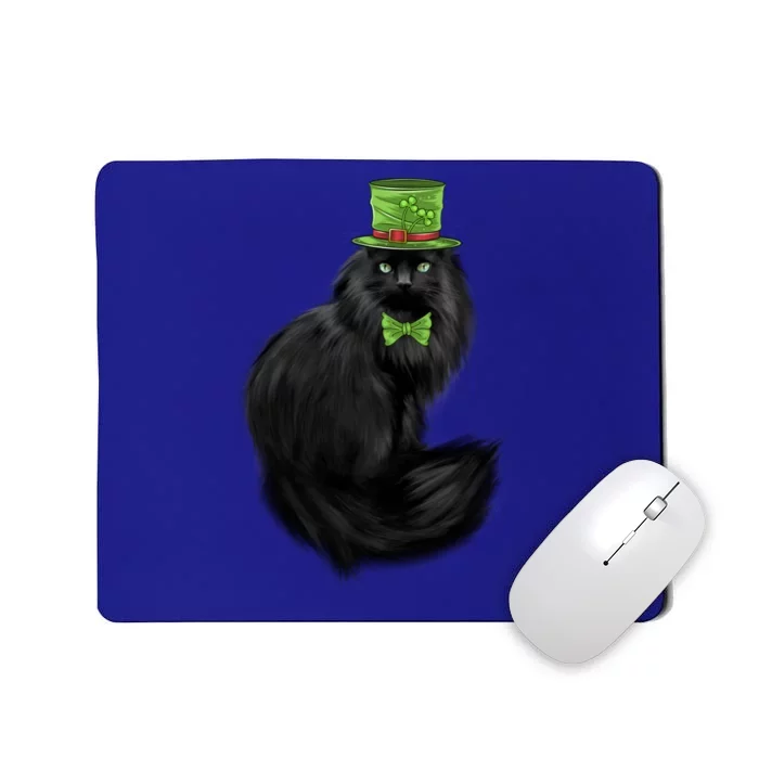 Irish Cat Lovers St Patricks Day Funny Gift Mousepad