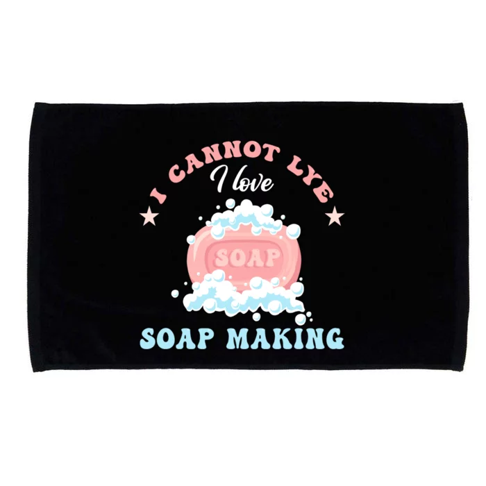 I Cannot Lye Soap Making Soap Maker Gift Microfiber Hand Towel