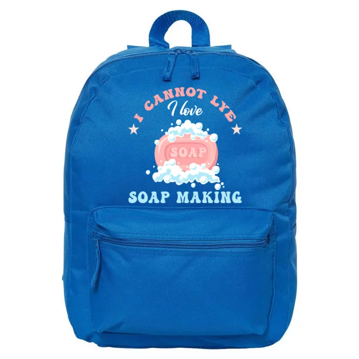 I Cannot Lye Soap Making Soap Maker Gift 16 in Basic Backpack