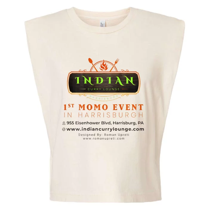 Indian Curry Lounge Momo Mania 1st Place Garment-Dyed Women's Muscle Tee