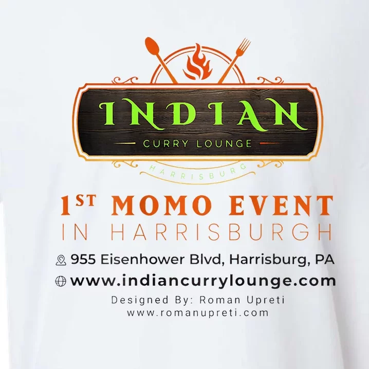 Indian Curry Lounge Momo Mania 1st Place Sueded Cloud Jersey T-Shirt