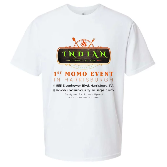 Indian Curry Lounge Momo Mania 1st Place Sueded Cloud Jersey T-Shirt