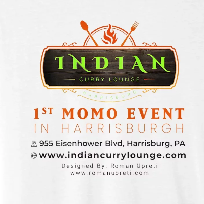 Indian Curry Lounge Momo Mania 1st Place ChromaSoft Performance T-Shirt