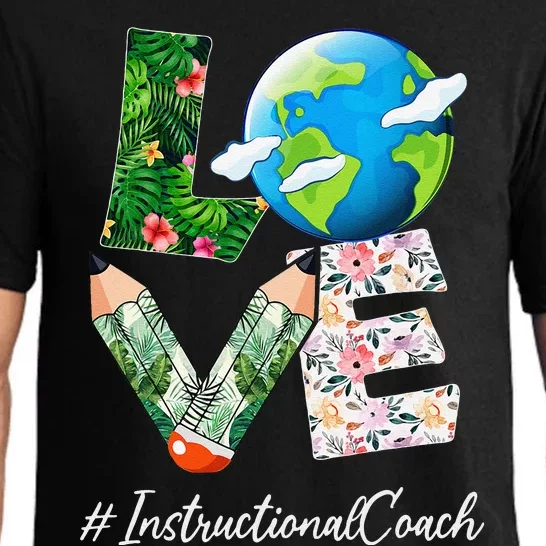 Instructional Coach Love World Earth Day Save The Planet Pajama Set