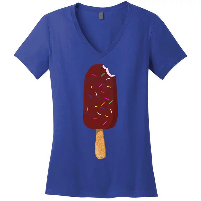 Ice Cream Lover Summer Vibes Beach Vacation Meaningful Gift Women's V-Neck T-Shirt