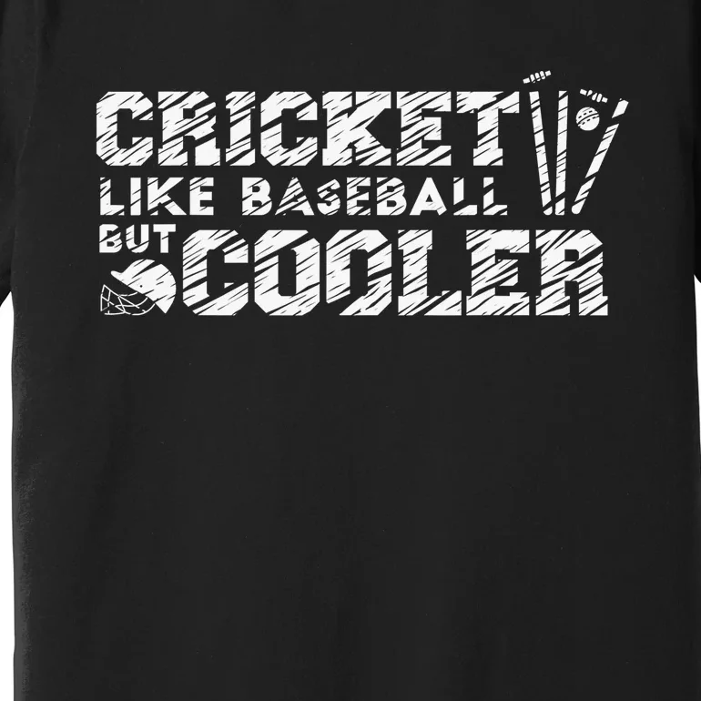 India Cricket Lovers Indian Players Spectators Cricketers Premium T-Shirt