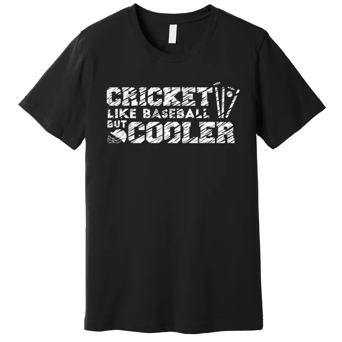 India Cricket Lovers Indian Players Spectators Cricketers Premium T-Shirt