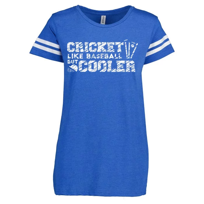 India Cricket Lovers Indian Players Spectators Cricketers Enza Ladies Jersey Football T-Shirt