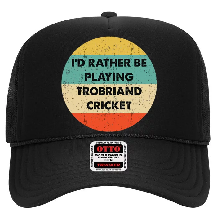 India Cricket Lovers Indian Players Spectators Cricketers High Crown Mesh Trucker Hat