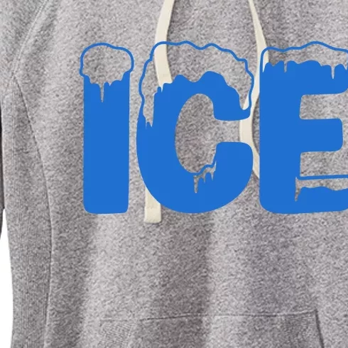 Ice Costume Logo Halloween Women's Fleece Hoodie