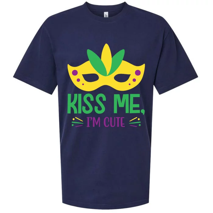 Im Cute Mardi Gras Sueded Cloud Jersey T-Shirt