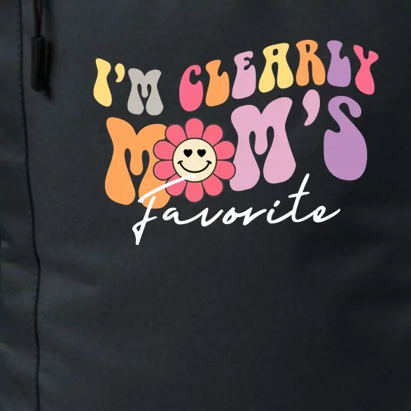 I'm Clearly Mom's Favorite Son Or Daughter Funny Daily Commute Backpack