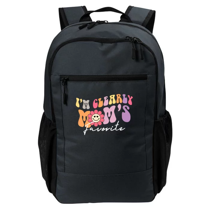 I'm Clearly Mom's Favorite Son Or Daughter Funny Daily Commute Backpack