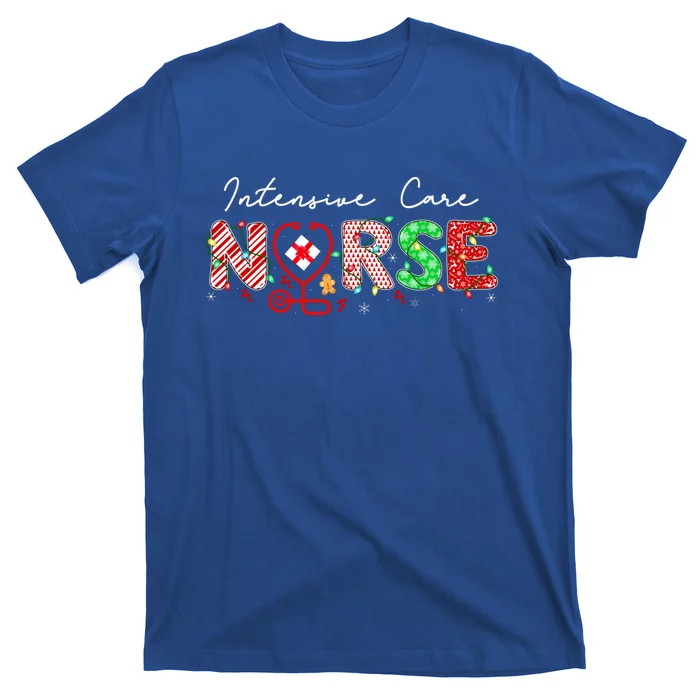 Intensive Care Nurse Christmas Nurse Elf Im A Nurse Love Gift T-Shirt