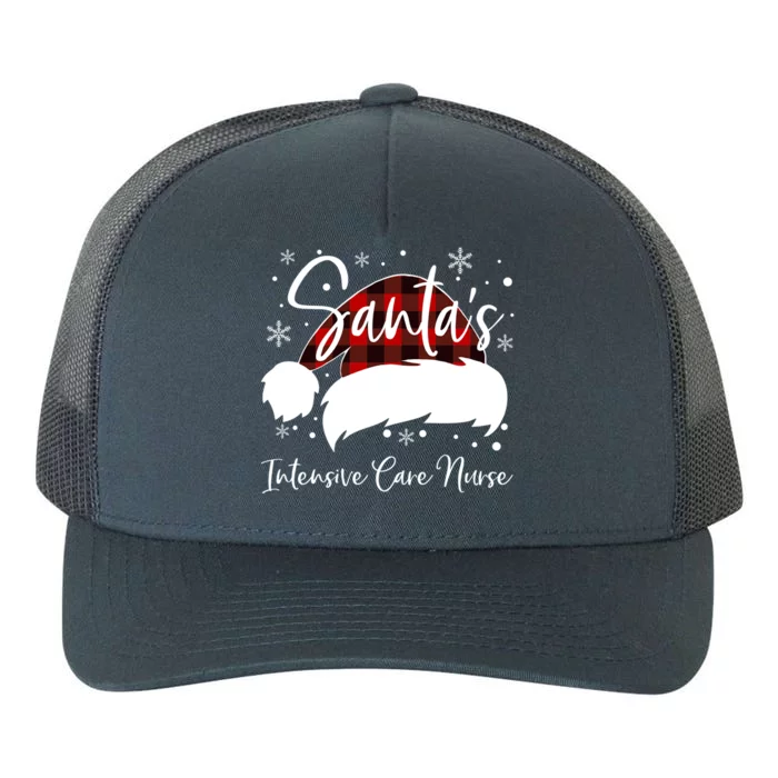 Intensive Care Nurse Icu Emt Or Er Santas Favorite Nurse Elf Meaningful Gift Yupoong Adult 5-Panel Trucker Hat