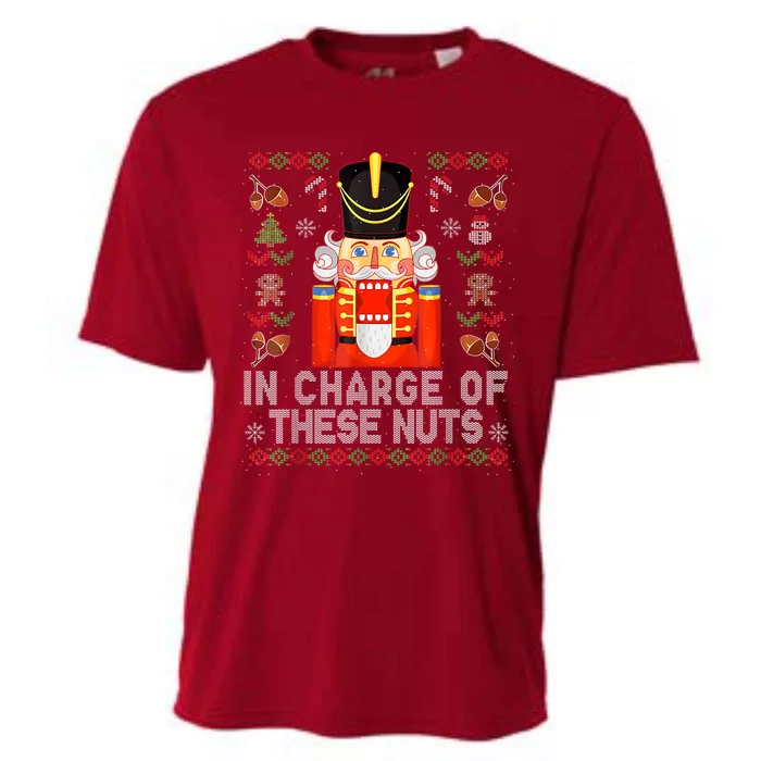 In Charge Of These Nuts! Nutcracker Christmas Ballet Cooling Performance Crew T-Shirt