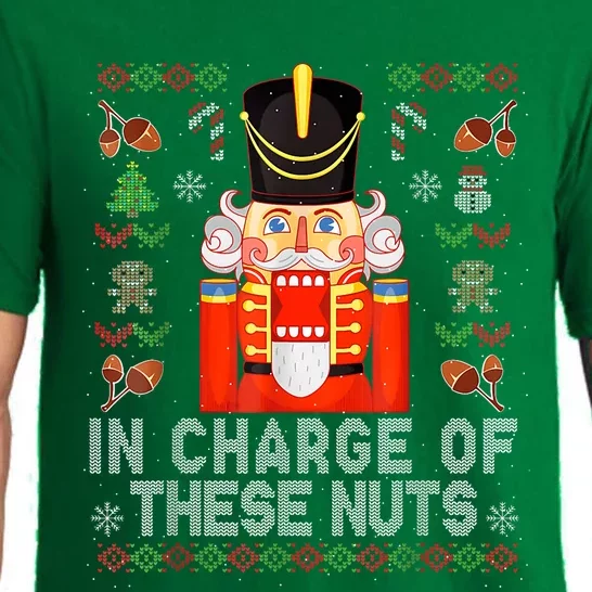 In Charge Of These Nuts! Nutcracker Christmas Ballet Pajama Set