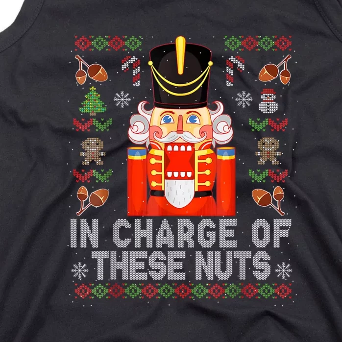 In Charge Of These Nuts! Nutcracker Christmas Ballet Gift Tank Top