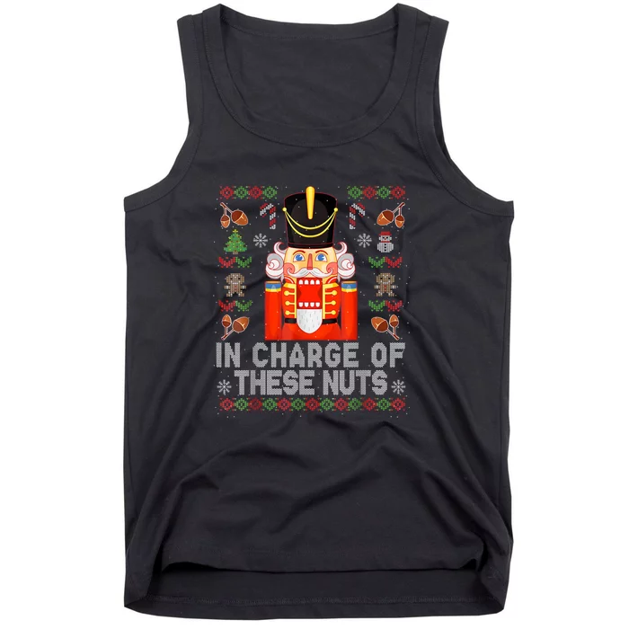 In Charge Of These Nuts! Nutcracker Christmas Ballet Gift Tank Top