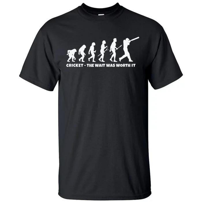 India Cricket Player Evolution India Cricket Team Tall T-Shirt